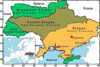 Synoptic Conditions of Droughts and Dry Winds in the Black Sea Steppe Province Under Recent Decades